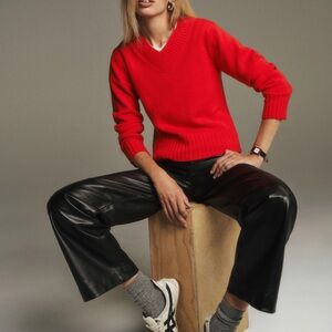 NWOT RED CASHMERE SWEATER ❤️